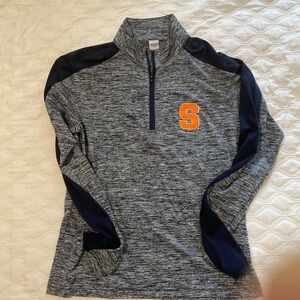 Syracuse 1/4 Zip Men’s Pullover size S gray